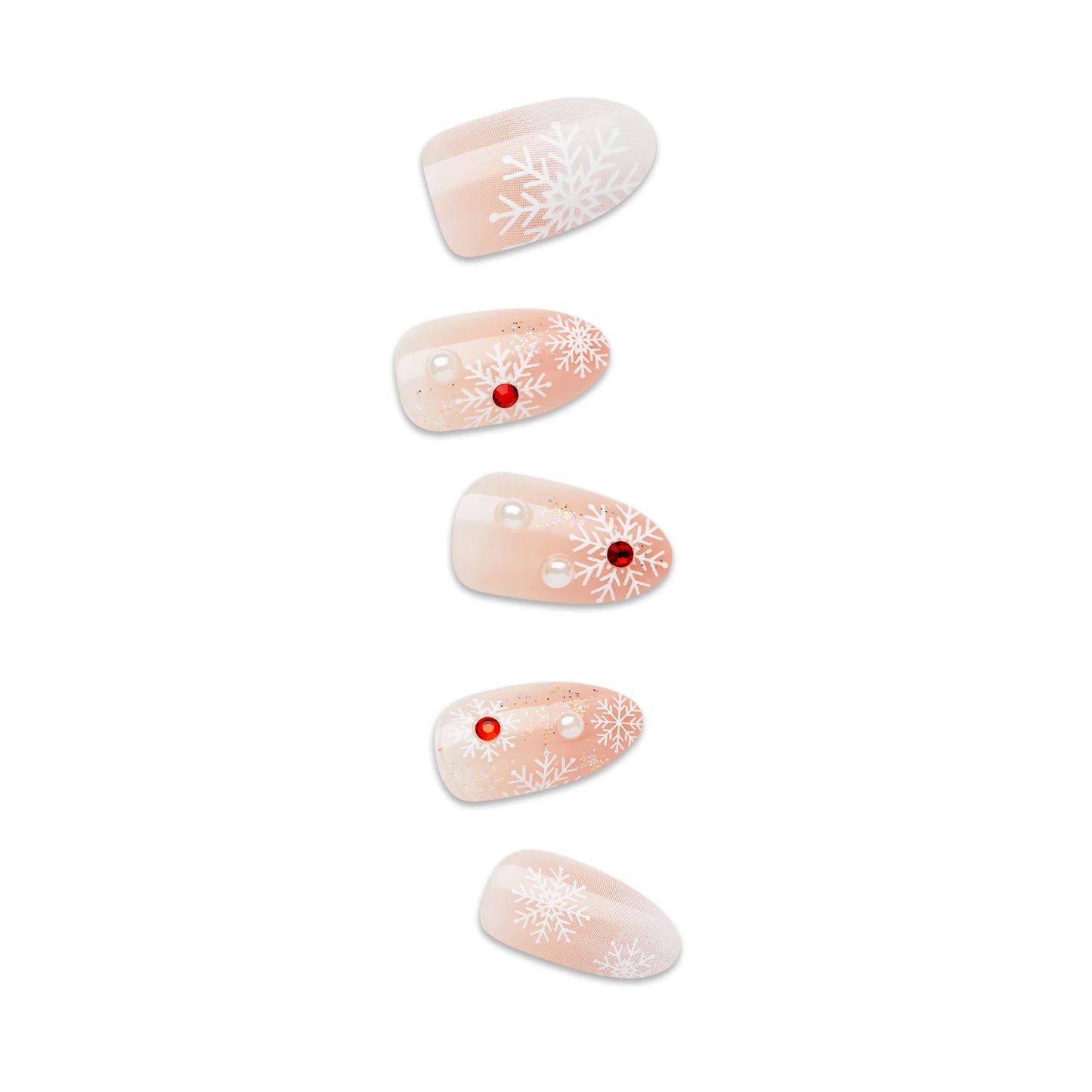 KISS imPRESS Press-On Holiday Nails, 93125 Timeless Carols