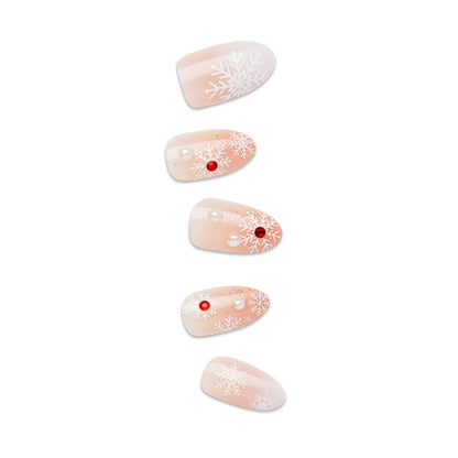 KISS imPRESS Press-On Holiday Nails, 93125 Timeless Carols