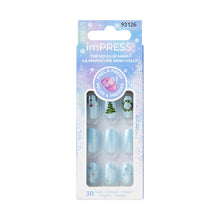 KISS imPRESS Press-On Holiday Nails, 93126 Frosty Tale