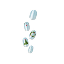 KISS imPRESS Press-On Holiday Nails, 93126 Frosty Tale