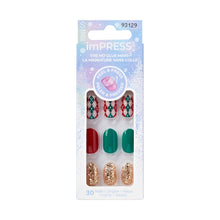 KISS imPRESS Press-On Holiday Nails, 93129 Snow Globe
