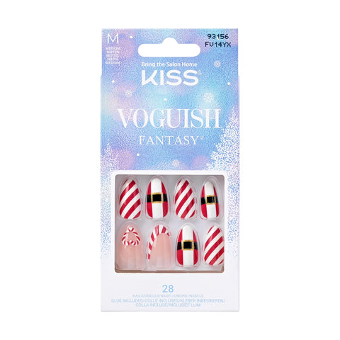 KISS Voguish Fantasy Holiday Nails, 93156 FV14YX Jolly Jolly