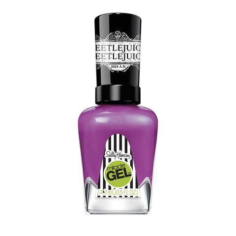 Sally Hansen Miracle Gel x BeetleJuice Collection Nail Polish,  931 Say it 3 Times