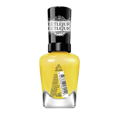 Sally Hansen Miracle Gel x BeetleJuice Collection Nail Polish,  932 Hello my Name is Bob