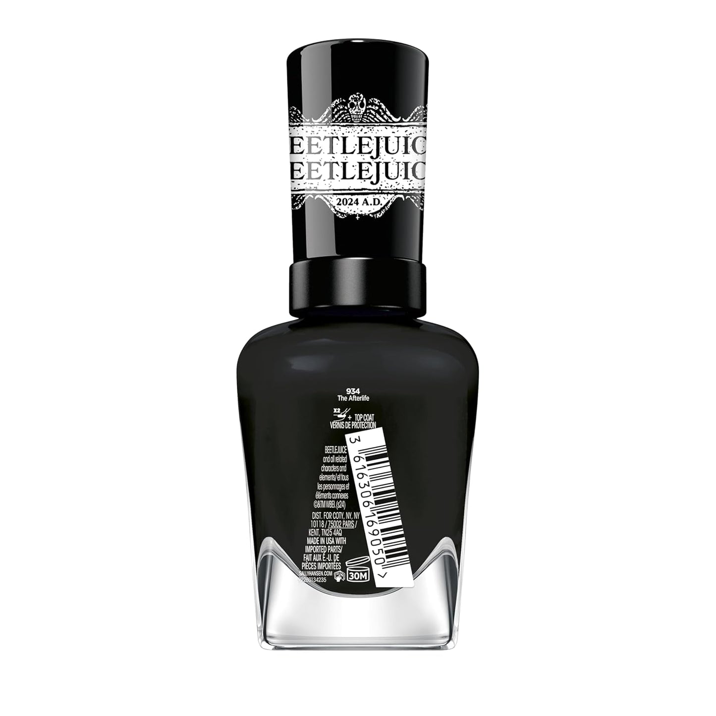 Sally Hansen Miracle Gel x BeetleJuice Collection Nail Polish,  934 The Afterlife