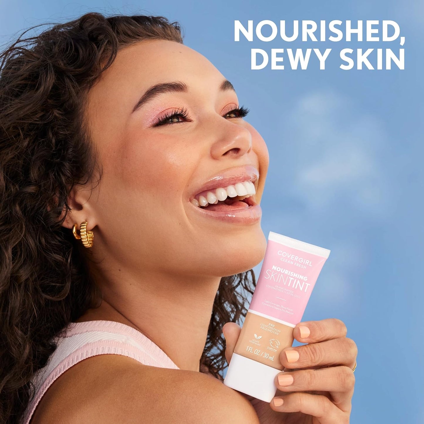 COVERGIRL Clean Fresh Skin Milk Foundation, 540 Light