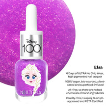 Nailtopia Bio-Sourced Chip Free Mini Nail Lacquer Disney Collection, Elsa