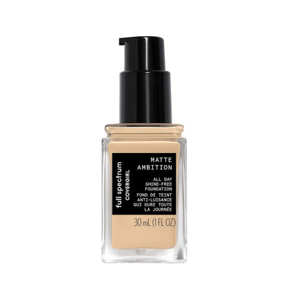 COVERGIRL Full Spectrum Matte Ambition All Day Foundation, FS105 Light Neutral 1