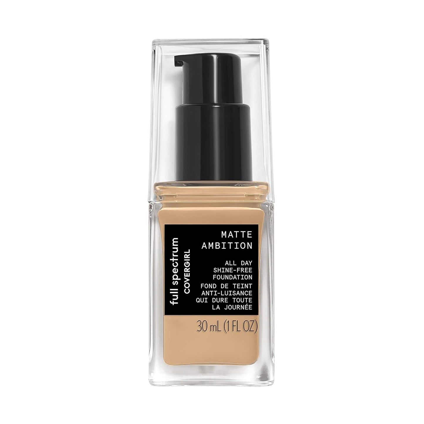 COVERGIRL Full Spectrum Matte Ambition All Day Foundation, FS120 Light Neutral 2
