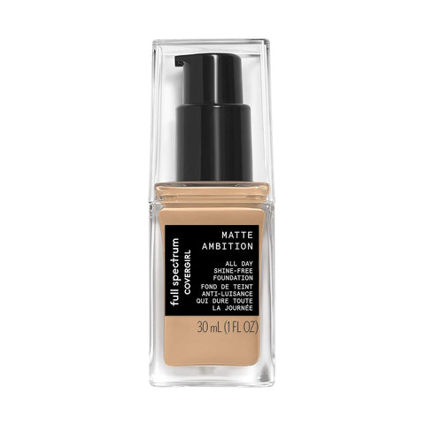 COVERGIRL Full Spectrum Matte Ambition All Day Foundation, FS200 Medium Cool 1