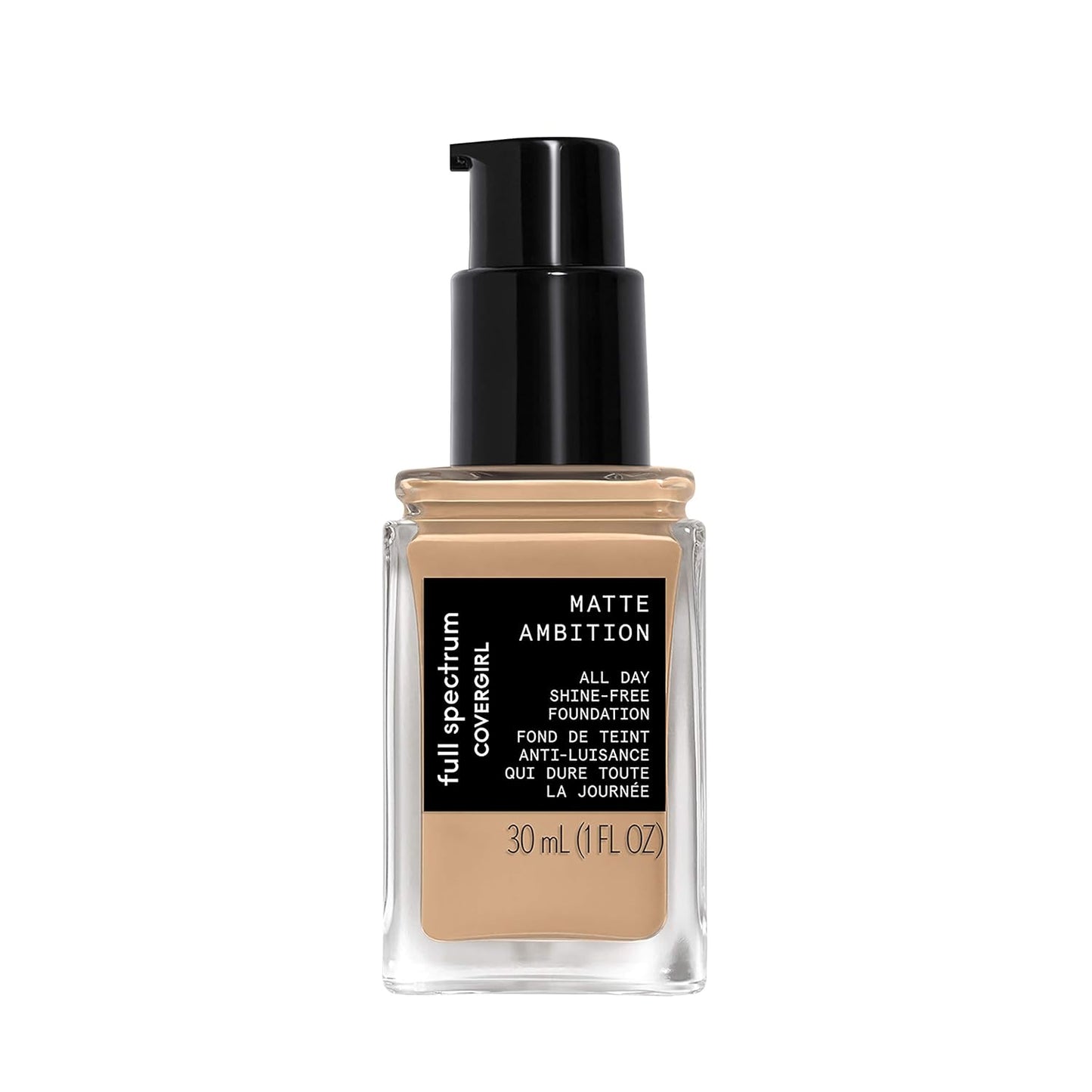 COVERGIRL Full Spectrum Matte Ambition All Day Foundation, FS200 Medium Cool 1