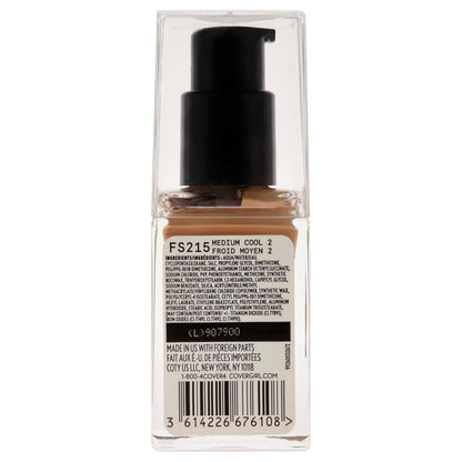 COVERGIRL Full Spectrum Matte Ambition All Day Foundation, FS215 Medium Cool 2