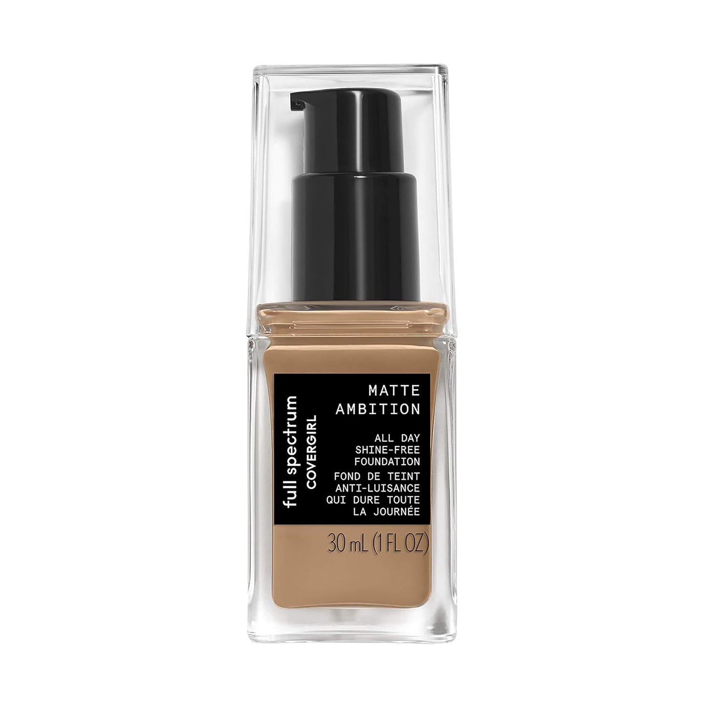 COVERGIRL Full Spectrum Matte Ambition All Day Foundation, FS300 Tan Cool 1