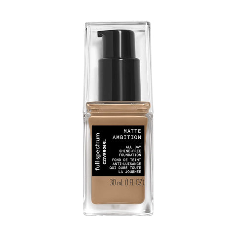 COVERGIRL Full Spectrum Matte Ambition All Day Foundation, FS300 Tan Cool 1