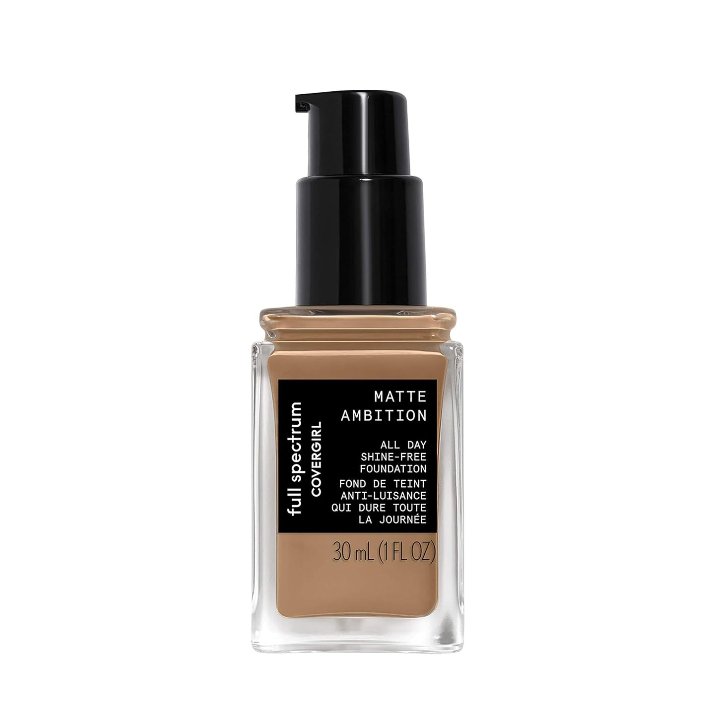 COVERGIRL Full Spectrum Matte Ambition All Day Foundation, FS305 Tan Neutral