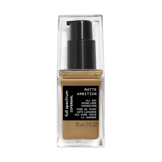 COVERGIRL Full Spectrum Matte Ambition All Day Foundation, FS310 Tan Golden 1