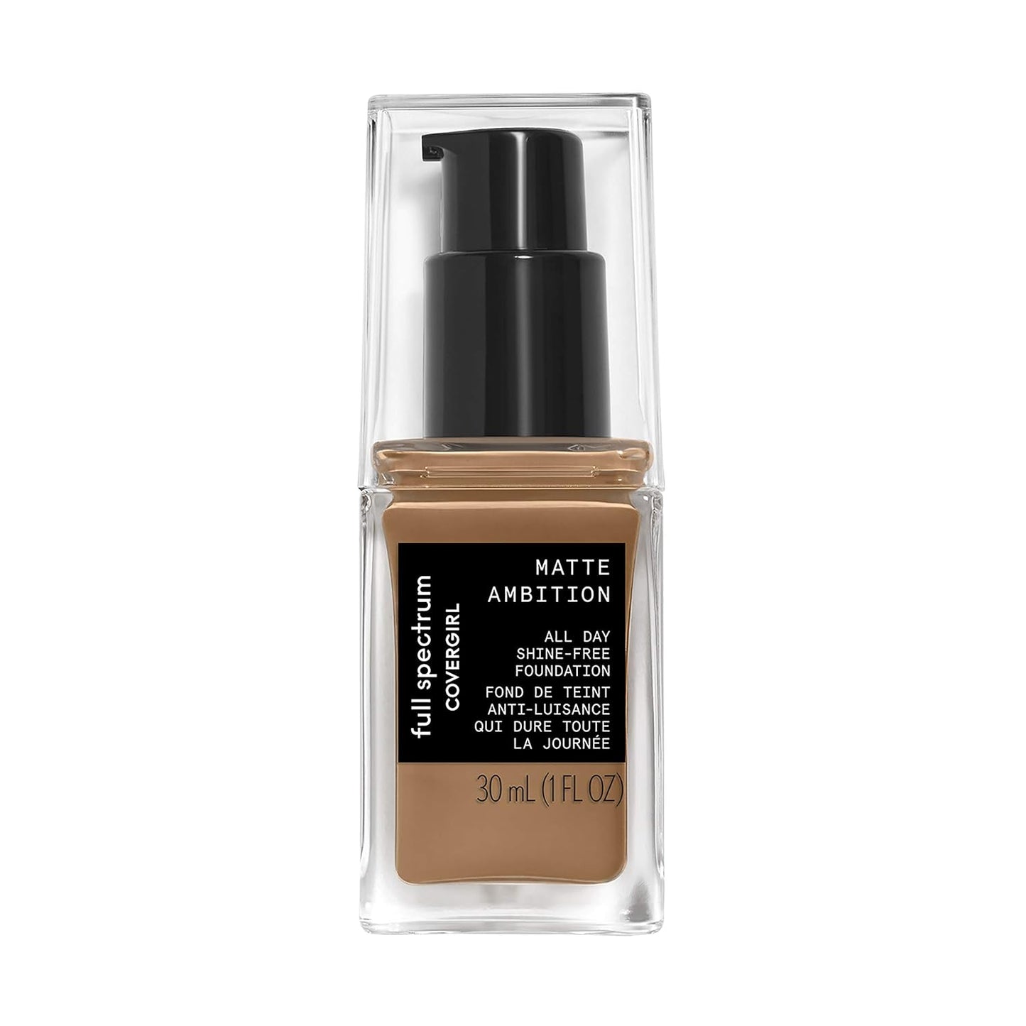 COVERGIRL Full Spectrum Matte Ambition All Day Foundation, FS325 Tan Golden 2