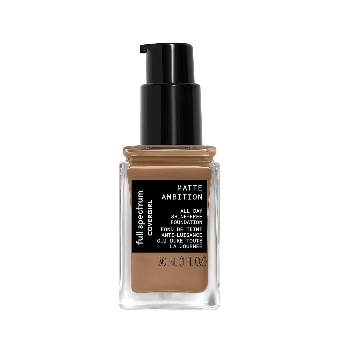 COVERGIRL Full Spectrum Matte Ambition All Day Foundation, FS325 Tan Golden 2