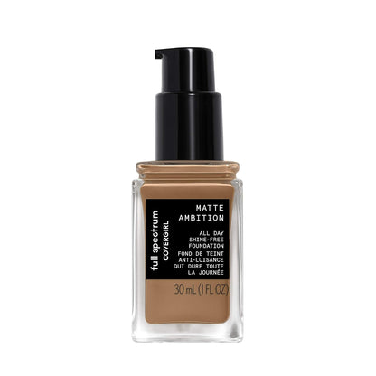 COVERGIRL Full Spectrum Matte Ambition All Day Foundation, FS325 Tan Golden 2