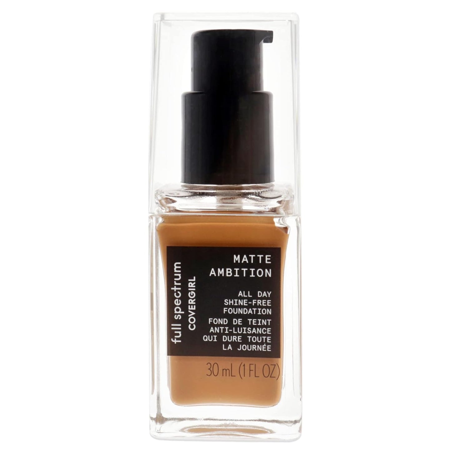 COVERGIRL Full Spectrum Matte Ambition All Day Foundation, FS410 Deep Golden 1
