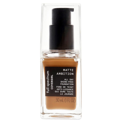 COVERGIRL Full Spectrum Matte Ambition All Day Foundation, FS410 Deep Golden 1