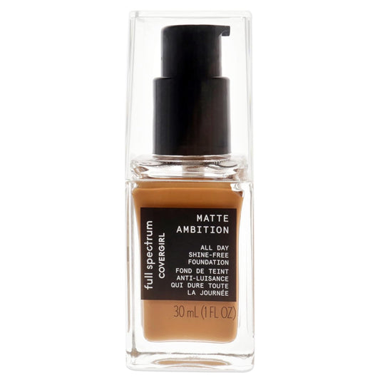 COVERGIRL Full Spectrum Matte Ambition All Day Foundation, FS410 Deep Golden 1