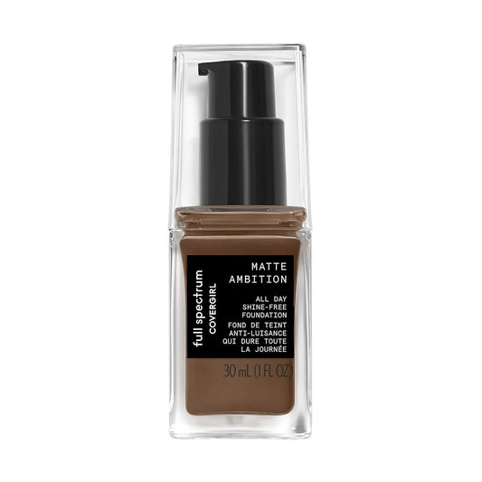COVERGIRL Full Spectrum Matte Ambition All Day Foundation, FS420 Deep Neutral 2