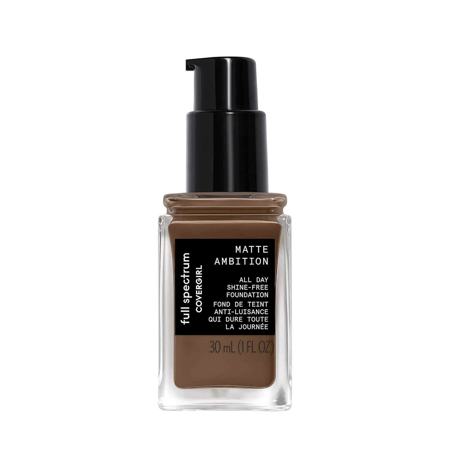 COVERGIRL Full Spectrum Matte Ambition All Day Foundation, FS420 Deep Neutral 2