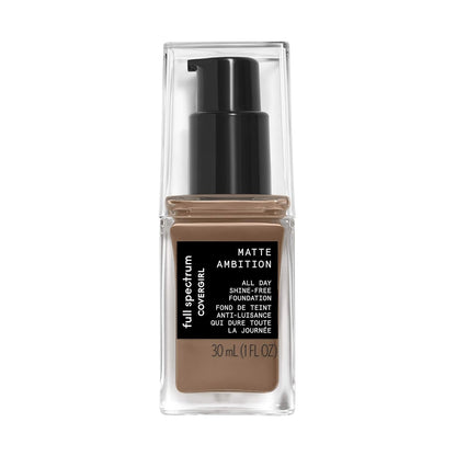 COVERGIRL Full Spectrum Matte Ambition All Day Foundation, FS425 Deep Golden 2