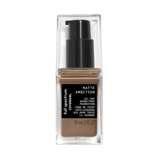 COVERGIRL Full Spectrum Matte Ambition All Day Foundation, FS425 Deep Golden 2