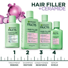 Garnier Fructis Hair Fillers Strength Repair Conditioner for Damaged Hair, 10.1fl oz