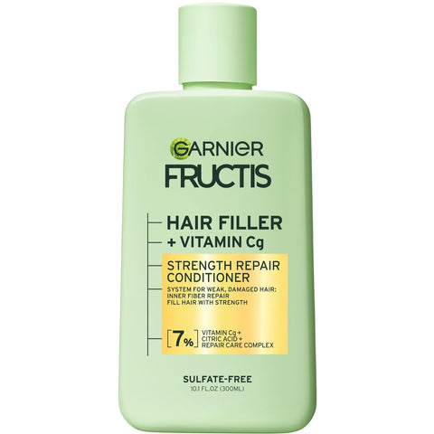 Garnier Fructis Hair Fillers Strength Repair Conditioner for Damaged Hair, 10.1fl oz