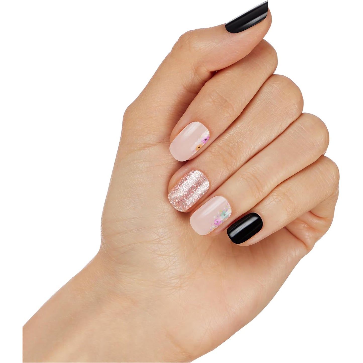 Dashing Diva Gloss Ultra Shine Gel Nail Strips, GS671 Sugar Coat It