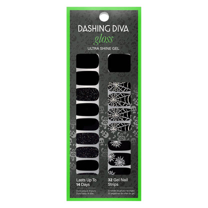 Dashing Diva Gloss Ultra Shine Gel Nail Strips, GS673 Tangled up