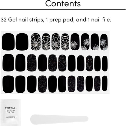 Dashing Diva Gloss Ultra Shine Gel Nail Strips, GS673 Tangled up