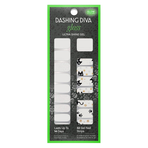 Dashing Diva Gloss Ultra Shine Gel Nail Strips, GS677 Candy Claws