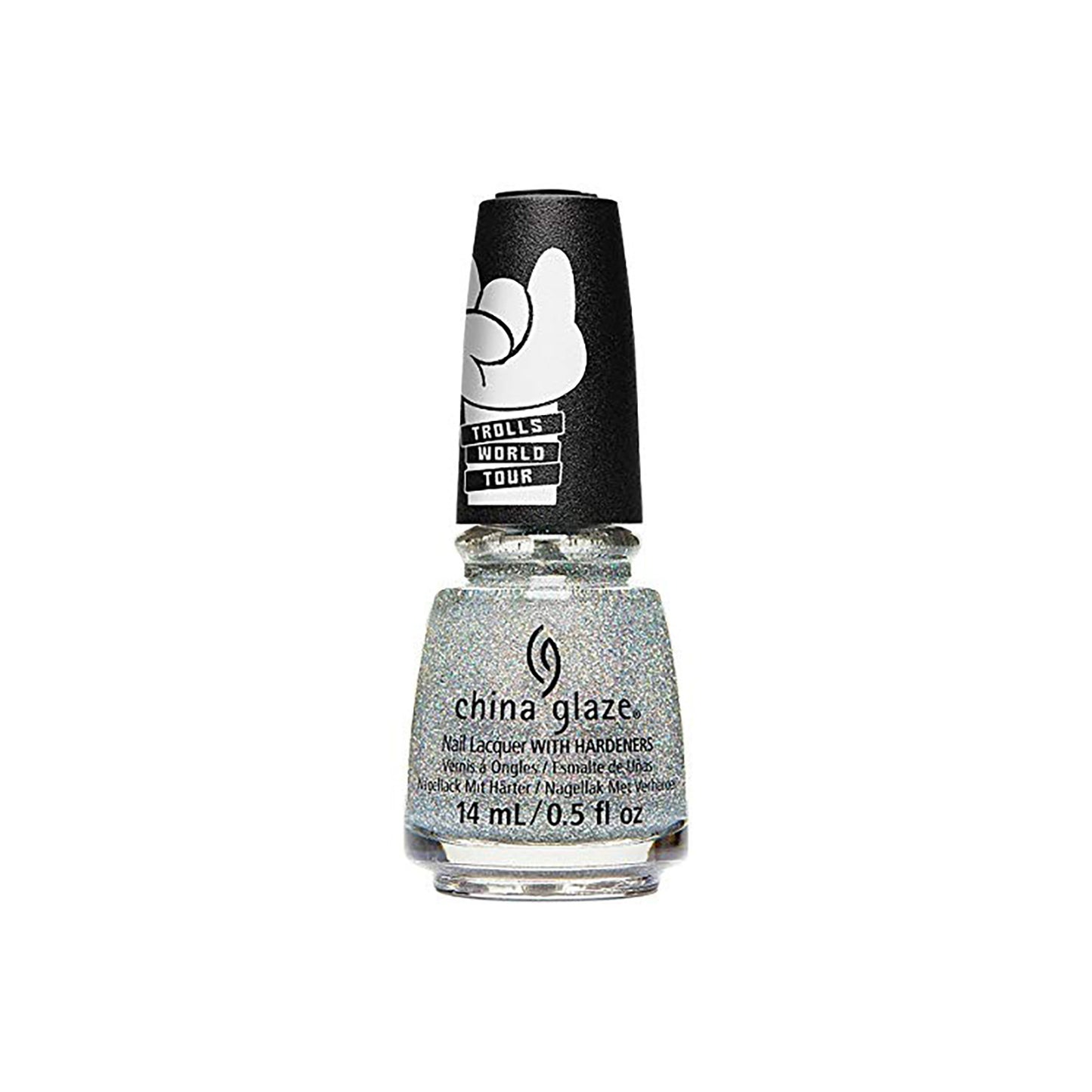 China Glaze x Trolls World Tour Collection Nail Lacquer, 1709 Glitter-iffic