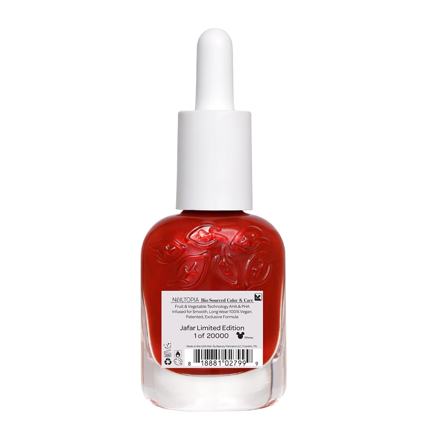 Nailtopia Bio-Sourced Chip Free Nail Lacquer Disney Collection, Jafar