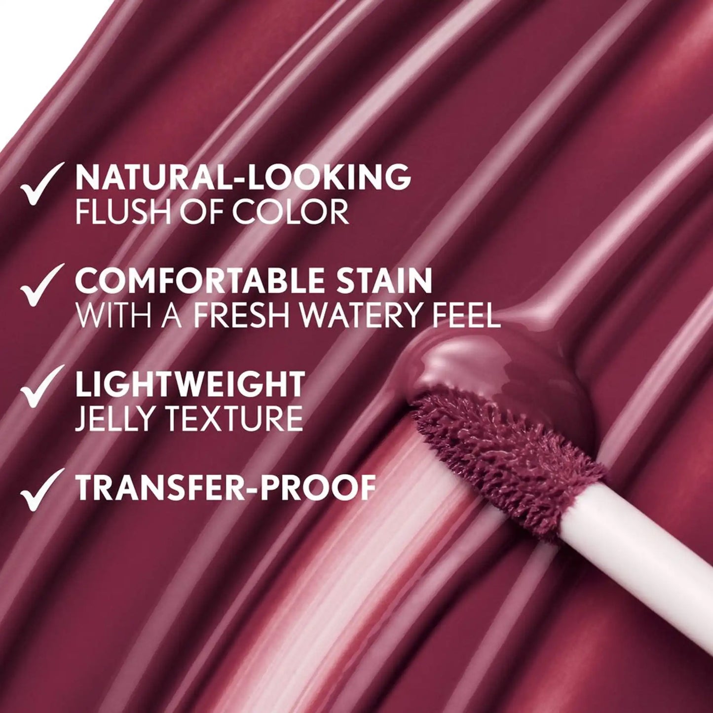 COVERGIRL Clean Fresh Jelly Water Lip & Cheek Tint, 50 Mulberry Melts