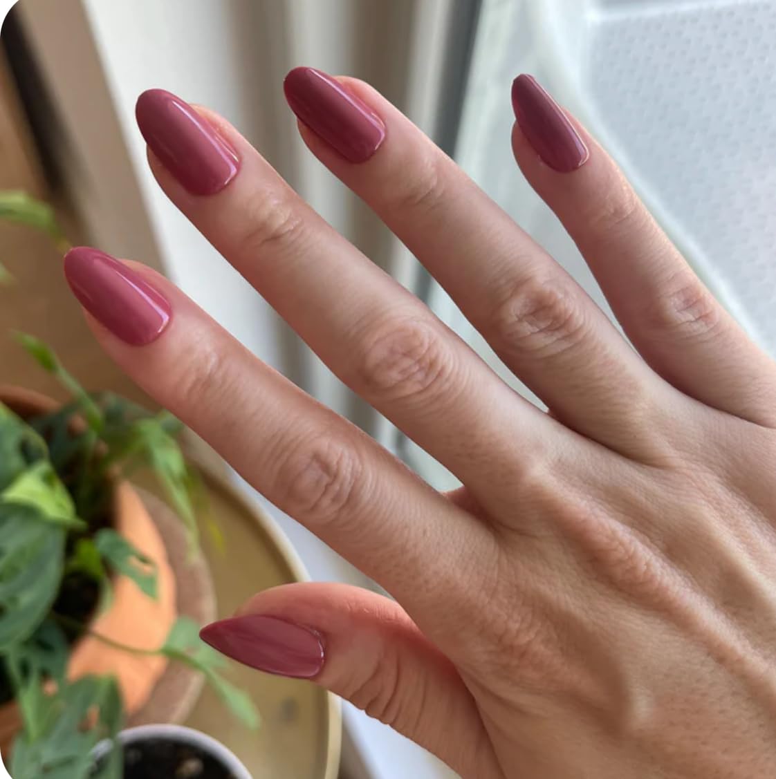 Olive & June The Instant Mani Press-On Nails LD, Oval Medium, 1.0 set