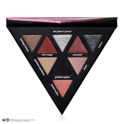Lottie London x Harley Quinn Mad Love Eyeshadow Palette, Toxic Love