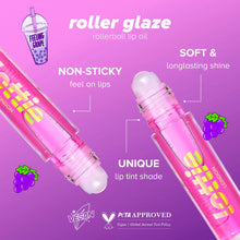 Lottie London Roller Glaze Color Changing Lip Oil, Felling Grape