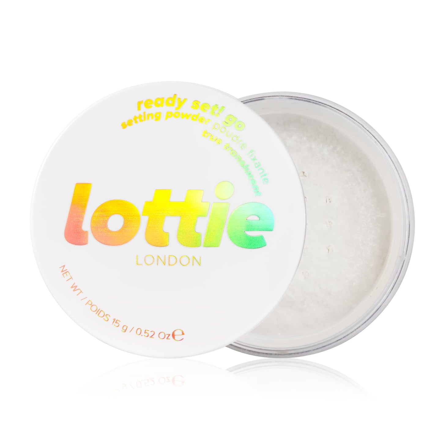 Lottie London Ready Set Go Setting Powder, True Translucent
