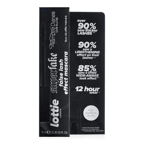 Lottie London x Vampire Diaries Love Sucks Mascara, Black
