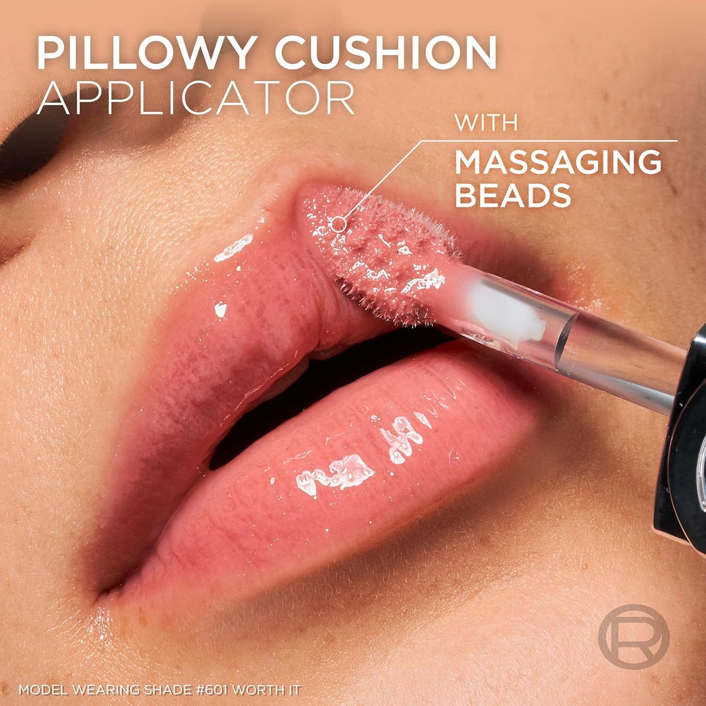 L'Oreal Paris Plump Ambition Hyaluron Lip Oil, 650 Nude Macaron