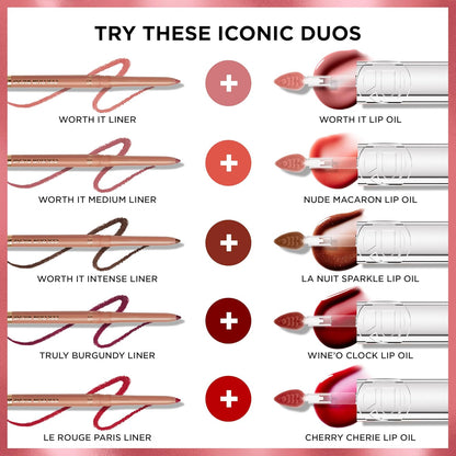 L'Oreal Paris Plump Ambition Hyaluron Lip Oil, 650 Nude Macaron