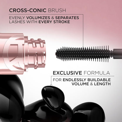 L'Oreal Paris Paradise Big Deal Mascara, 777 Black Brown