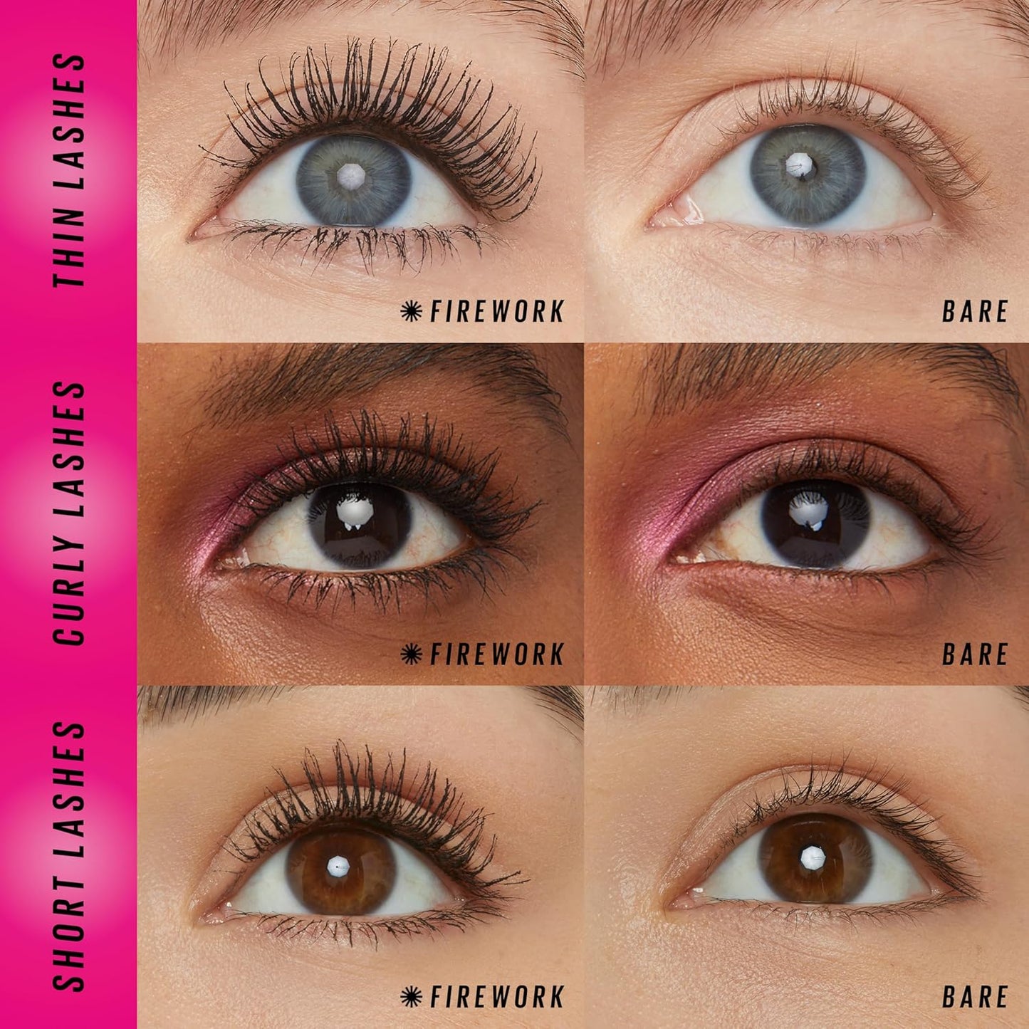 Maybelline Lash Sensational Firework Washable Mascara, 801 Very Black
