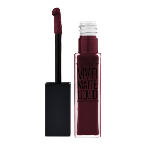 Maybelline Color Sensational Vivid Matte Liquid Lipstick 39 Corrupt Cranberry