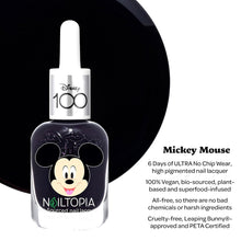 Nailtopia Bio-Sourced Chip Free Mini Nail Lacquer Disney Collection, Mickey Mouse